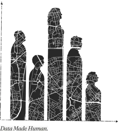 graphical representation of humans